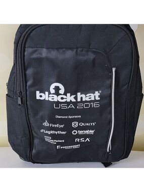 Black Hat 2016 Conference Backpack